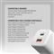 AXAGON ACU-PQ100W PD3.0 & QC4+ Dual Outputs Wall Charger 100W White ACU-PQ100W small