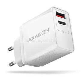 AXAGON ACU-PQ22 QC3.0 + USB-C fehér fali töltő ACU-PQ22W small