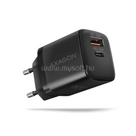 AXAGON ACU-PQ30 USB-C + QC3.0 30W fekete fali töltő ACU-PQ30 small
