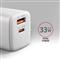 AXAGON ACU-PQ33W PD & QC Wall Charger 33W White ACU-PQ33W small