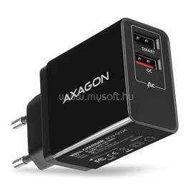 AXAGON ACU-QS24 QC3.0 + 5V-1.2A fekete fali töltő ACU-QS24 small