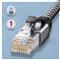 AXAGON ADE-AM20 USB-A Gigabit Ethernet adapter with integrated CAT6 RJ-45 network cable 2m Black ADE-AM20 small