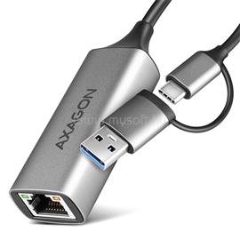 AXAGON ADE-TXCA Type-A + Type-C USB 3.2 - Gigabit Ethernet adapter ADE-TXCA small
