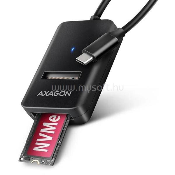 AXAGON ADM2-CM USB-C 3.2 Gen2 - 1x NVMe/SATA SDD adapter
