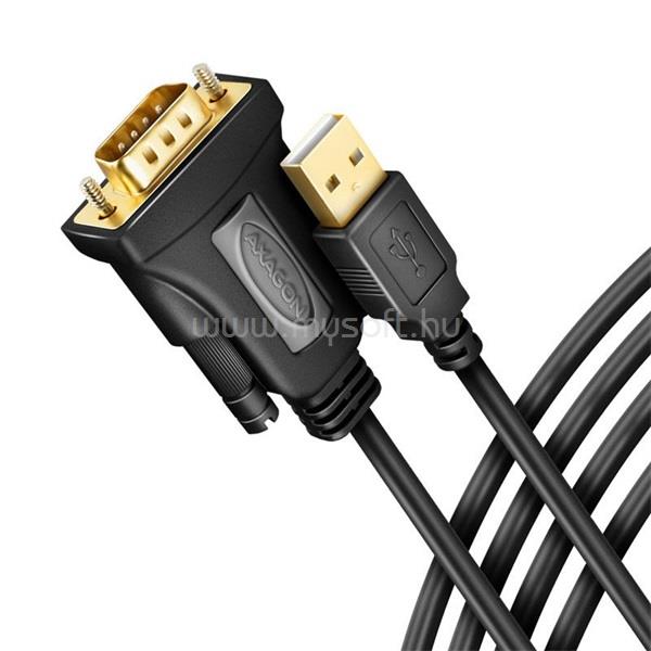 AXAGON ADS-1PQN USB - soros aktív adapter kábel