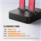 AXAGON ADSA-M2C22L USB-C 20Gbps docking station for 2× M.2 NVMe SSD with disk cloning function without PC ADSA-M2C22L small