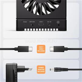 AXAGON ADSA-M2C44 4x M.2 NVMe SSD-hez, PC nélküli lemezklónozási funkcióval USB4 dokkoló állomás ADSA-M2C44 small