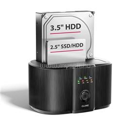 AXAGON ADSA-SC USB-C 5Gbps dokkoló állomás 2x 2,5"/3,5" SSD/HDD-hez ADSA-SC small