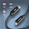 AXAGON BUCM2-CM10AB 1m USB C adat- és töltőkábel (fekete) BUCM2-CM10AB small