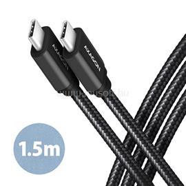 AXAGON BUCM3-CM15AB USB-C 3.2 Gen 1 -  USB-C 1,5 m kábel (fekete) BUCM3-CM15AB small