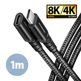 AXAGON BUCM32-CF10AB 1m USB C fekete hosszabbító kábel BUCM32-CF10AB small