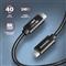 AXAGON BUCM4X-CM10AB NewGEN+ 1m USB-C <> USB-C 4 Gen 3x2 / 240W kábel BUCM4X-CM10AB small