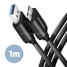 AXAGON BUMM3-AM10AB micro USB 3.2 Gen 1 B - USB A 1 m fekete kábel BUMM3-AM10AB small