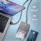 AXAGON CRE-SM3T Kompakt asztali USB-A okos kapcsolat Smart / ID kártya olvasó CRE-SM3T small