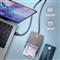 AXAGON CRE-SM3TC USB-C Smart card FlatReader okos kártyaolvasó CRE-SM3TC small