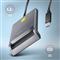 AXAGON CRE-SM3TC USB-C Smart card FlatReader okos kártyaolvasó CRE-SM3TC small