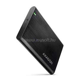 AXAGON EE25-A6C USB 3.2 fekete csavar nélküli külső alumínium 2,5" HDD/SSD ház EE25-A6C small