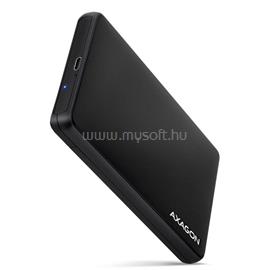 AXAGON EE25-SLC USB 3.2 fekete csavar nélküli külső HDD/SSD ház EE25-SLC small