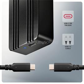 AXAGON EEM2-40G M.2 NVMe SSD-hez USB-C 40Gbps külső ház EEM2-40G small