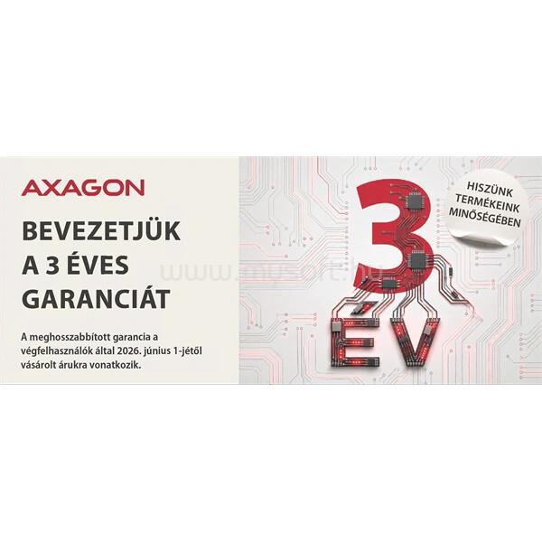 AXAGON EEM2-40G M.2 NVMe SSD-hez USB-C 40Gbps külső ház