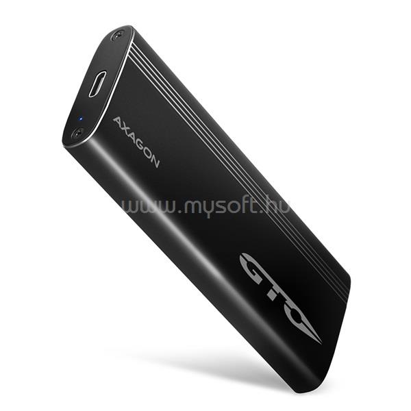 AXAGON EEM2-GTO SuperSpeed+ USB-C - NVMe M.2 fekete ház