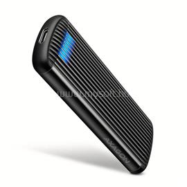 AXAGON EEM2-SC USB-C 10Gbps - M.2 NVMe SSD RIBBED Box külső USB-C 10Gbps fém ház EEM2-SC small