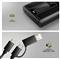 AXAGON EEM2-SD2B USB-C 10Gbps - M.2 NVMe & SATA SSD Display Box Black EEM2-SD2B small