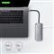 AXAGON HMC-6M2 SUPERSPEED USB-C COMBO ezüstfekete  6IN1 HUB HMC-6M2 small