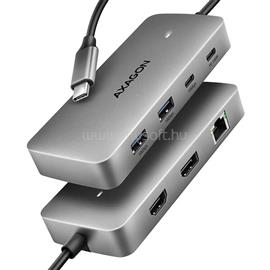 AXAGON HMC-CUB83X2 USB-C 10Gbps DUAL 4K DISPLAY 7in1 hub HMC-CUB83X2 small