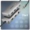 AXAGON HMC-CUB83X2 USB-C 10Gbps DUAL 4K DISPLAY 7in1 hub HMC-CUB83X2 small
