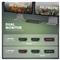 AXAGON HMC-DL-KVM 12in1 DisplayLink KVM Switch HMC-DL-KVM small
