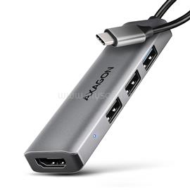 AXAGON HMC-H3A USB-C 5Gbps STARTER 4in1 hub HMC-H3A small
