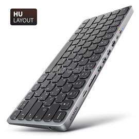 AXAGON HMC-KB-HU billentyűzet és 9 az 1-ben hub (magyar, szürke) HMC-KB-HU small