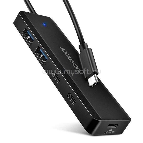 AXAGON HUE-C2C USB-C 5Gbps utazó hub