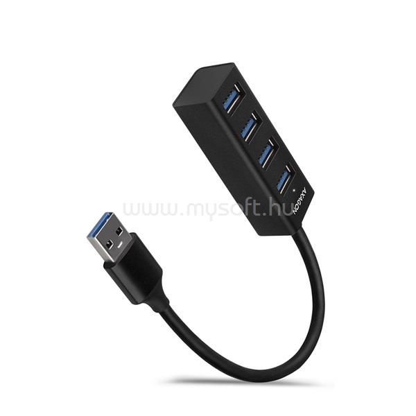 AXAGON HUE-M1A 4 portos USB3.2 mini HUB