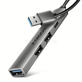 AXAGON HUE-STA ALU STRIP USB-A 4 port hub HUE-STA small