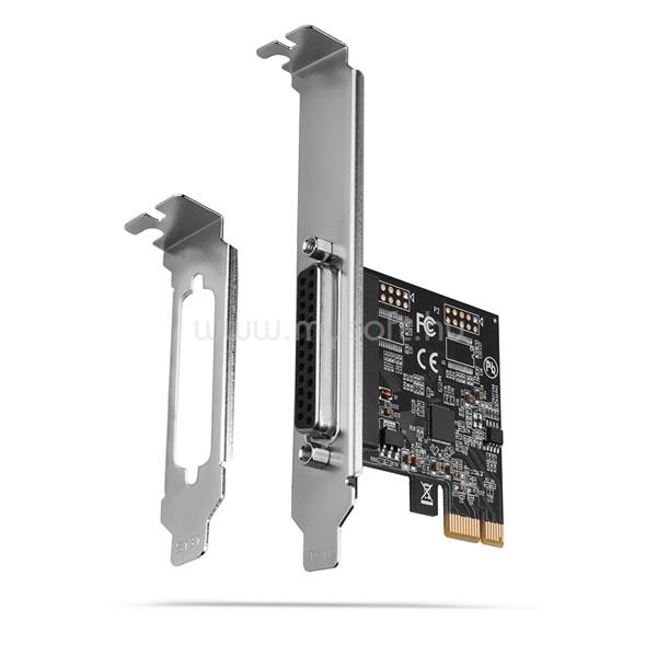 AXAGON PCEA-P1N 1 db párhuzamos portos 1 sávos PCI-Express kártya