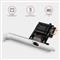 AXAGON PCEE-G50 PCIe Adapter 5 Gigabit Ethernet Realtek PXE w. SP & LP PCEE-G50 small