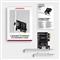 AXAGON PCEE-G50 PCIe Adapter 5 Gigabit Ethernet Realtek PXE w. SP & LP PCEE-G50 small