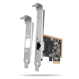 AXAGON PCEE-GRF Gigabit Ethernet 1 sávos PCI-Express kártya PCEE-GRF small