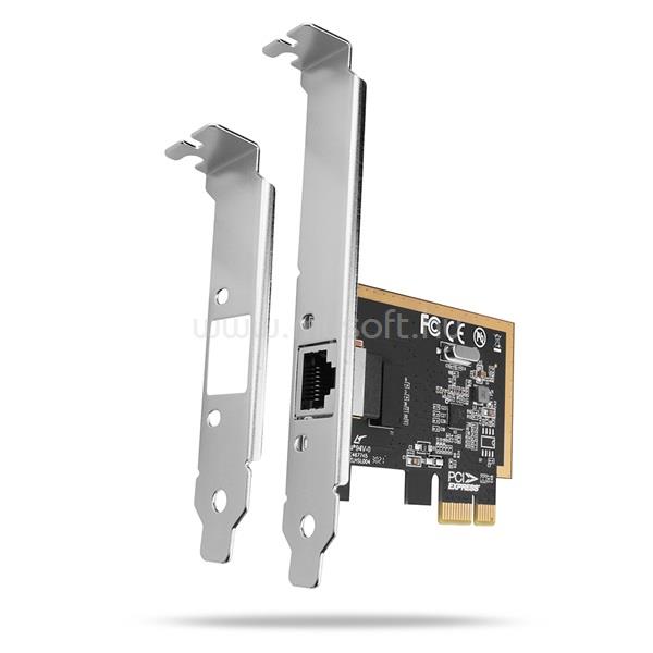 AXAGON PCEE-GRF Gigabit Ethernet 1 sávos PCI-Express kártya