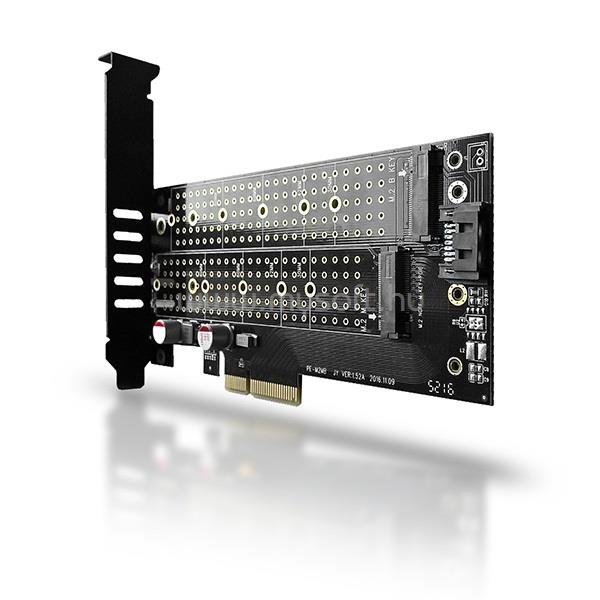 AXAGON PCEM2-D PCI-Express - NVME+NGFF M.2 adapter