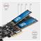 AXAGON PCES-SA4M2 2db belső SATAIII portos + 2db SATA M.2 foglalat PCI-Express kártya PCES-SA4M2 small