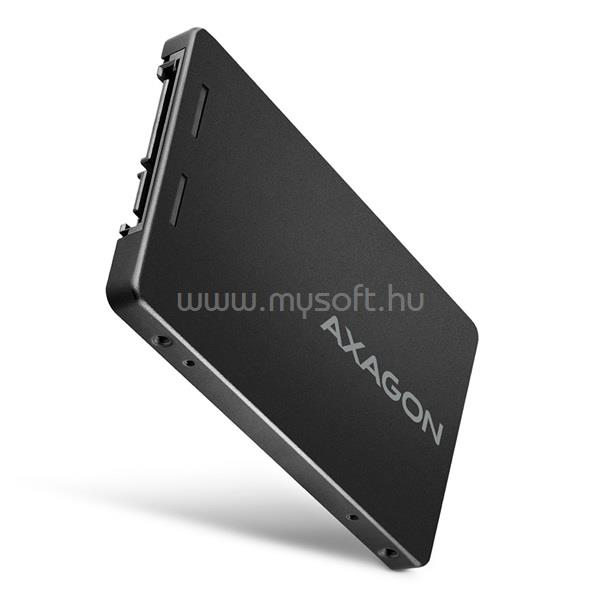 AXAGON RSS-M2B M.2 fekete SSD ház
