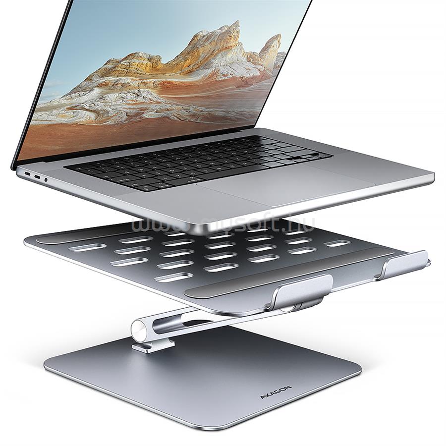 AXAGON STND-LQ ALU HQ 10-16" laptop állvány