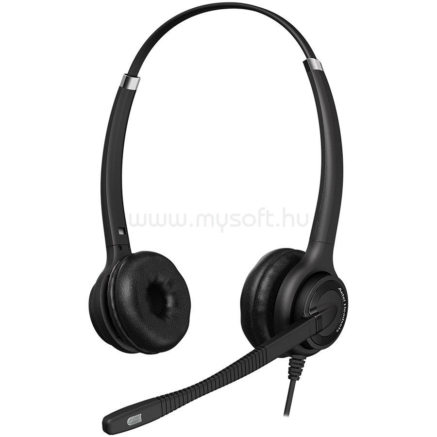 AXTEL Elite HDvoice MS HD duo, noise cancelling headset, USB