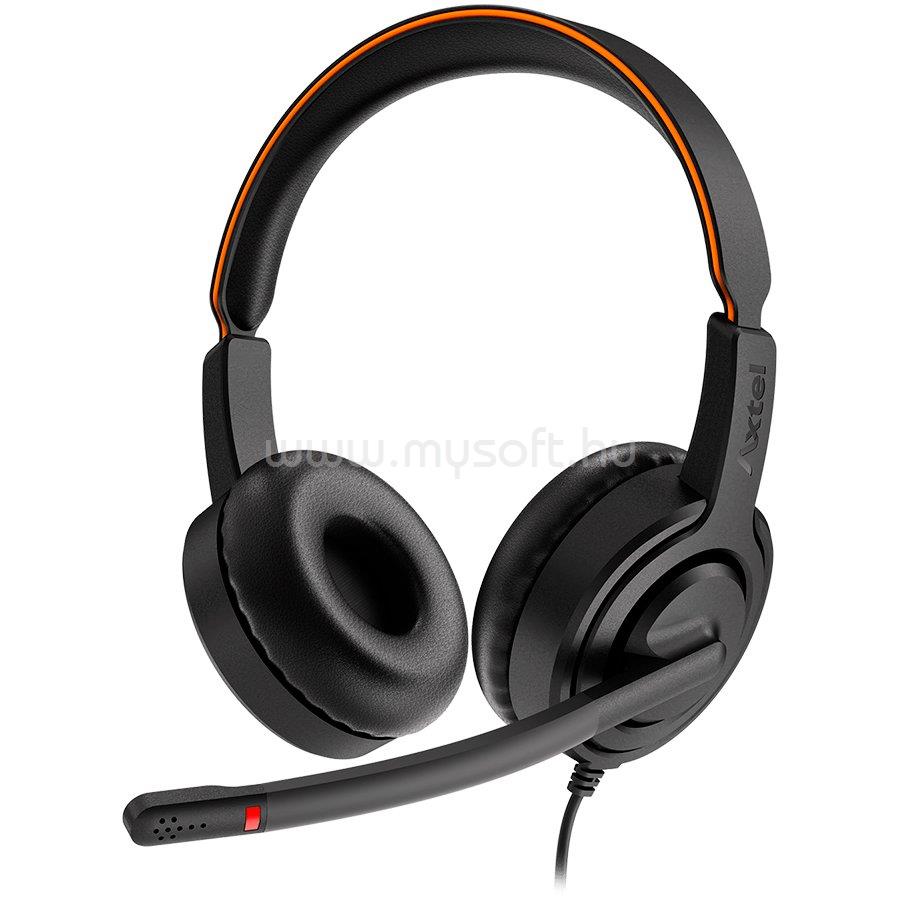 AXTEL Voice UC45 duo noise cancelling headset
