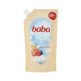 BABA Folyékony szappan utántöltő 500 ml Tej és Gyümölcs BABA_65009 small