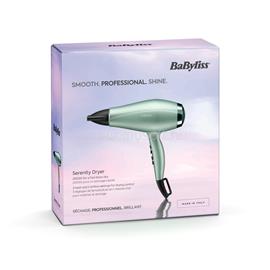 BABYLISS 5917PE Serenity hajszárító, HTDC motor, 2000W, menta zöld, Limitált kiadás 5917PE small