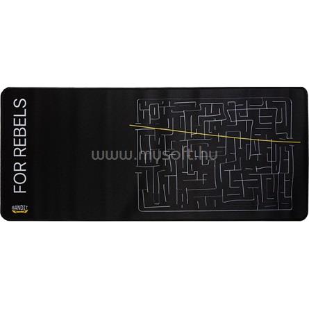 BANDIT LABIRYNTH L gaming egérpad fekete